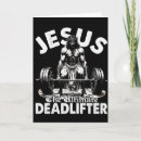 Buscar levantador de peso tarjetas Jesús el