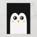 Buscar pingüino blanco y negro postales Para niños