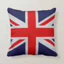 Buscar bandera británica cojines Inglés