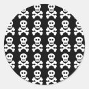 Buscar cráneo y bandera pirata pegatinas Muerte
