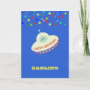 Buscar extraterrestre tarjetas Moderno