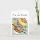 Buscar el día madre feliz del vintage verticales tarjetas Gatito