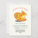 Buscar rebanada invitaciones Cualquier niño