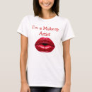 Buscar artista de maquillaje camisetas Labios