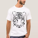 Buscar cara del tigre camisetas Hermoso