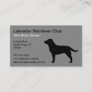 Buscar perro perdiguero tarjetas de visita Labrador retriever