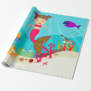 Buscar tortuga linda papel de regalo Animales marinos