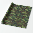 Buscar militar papel de regalo Camuflaje