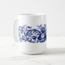 Buscar ornate tazas Monograma