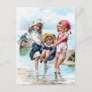 Buscar niños en la playa postales Para todos