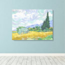 Buscar campo de trigo lienzos Vincent van gogh