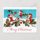 Buscar christmas elf postales Retro