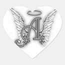 Buscar alas corazon pegatinas Monograma