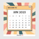 Buscar del calendario pegatinas Colorido