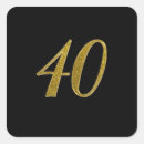 Buscar número 40 pegatinas Cuarenta