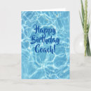 Buscar equipo de natación tarjetas Azul