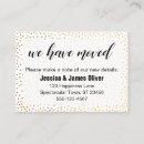 Buscar confeti del oro tarjetas de visita General y unisex