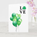 Buscar amor irlandés tarjetas Trébol