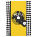 Buscar amarillo y negro manteles Vintage