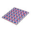 Buscar azul y rojo azulejos General y unisex