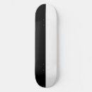 Buscar negra tablas de skate Negro y blanco