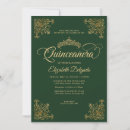 Buscar marco verde invitaciones Elegante
