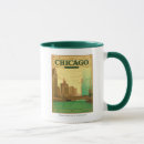 Buscar chicago illinois tazas Vintage
