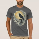 Buscar cuervo negro camisetas Estrépito