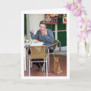 Buscar chica con el gato tarjetas General y unisex