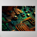 Buscar placa de circuito posters Computadora