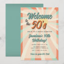 Buscar retro 50s invitaciones 60s