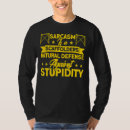 Buscar andamio camisetas Sarcasmo