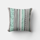 Buscar menta y gris cojines Elegante