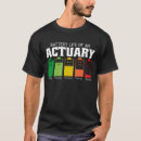 Buscar actuario camisetas Divertido