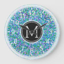 Buscar glitter relojes de pared Pattern