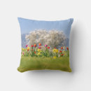 Buscar flores de la primavera cojines Madre