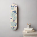Buscar flores azules tablas de skate Para ella