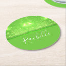 Buscar brillo verde posavasos Purpurina
