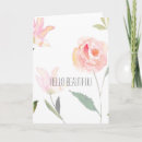Buscar hola hermoso tarjetas Rosa