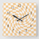 Buscar checkered relojes de pared A cuadros