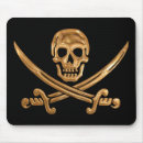 Buscar banderas pirata de alfombrillas de raton Cráneo y huesos