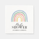 Buscar arco iris servilletas de papel Moderno