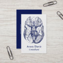 Buscar anatomía del cerebro tarjetas de visita Medicina