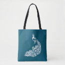 Buscar pavo real de moda bolsos Turquesa