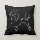 Buscar caniche blanco cojines Perro