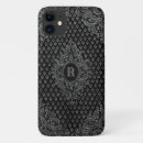 Buscar ornamental iphone fundas Negro