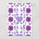 Buscar coraz postales Morado