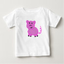 Buscar cerdo del dibujo animado camisetas Para niños