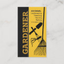 Buscar el cultivar un huerto tarjetas de visita Profesional