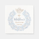 Buscar ángel azul servilletas Niño